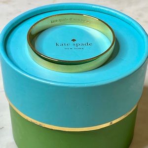 Kate Spade “As Good As Gold” Idiom Bangle Bracelet